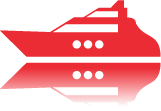 Red Yacht Icon